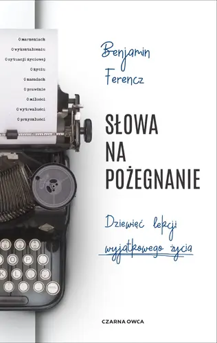 Okładka: Słowa na pożegnanie