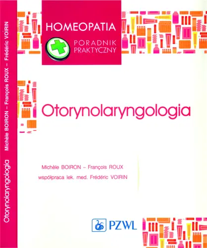 Okładka: Otorynolaryngologia. Homeopatia poradnik praktyczny