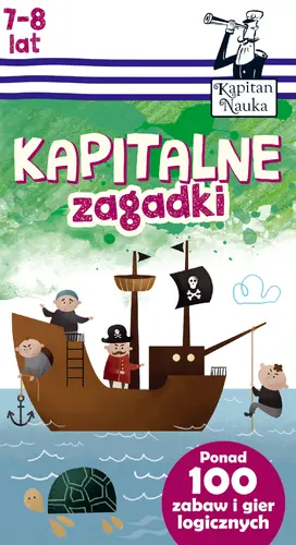 Okładka: Kapitalne zagadki (7-8 lat)
