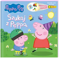 Okładka: Peppa Pig. Magiczne obrazki. Szukaj z Peppą