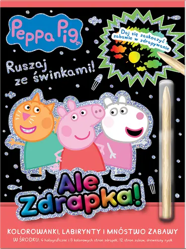 Okładka: Peppa Pig. Ale zdrapka! cz. 5