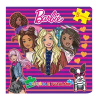 Okładka: Barbie. Książka z puzzlami