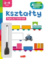 Okładka: Kształty. Akademia mądrego dziecka. Rysuję i ścieram