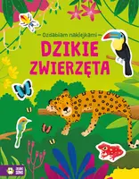 Okładka: Ozdabiam naklejkami. Dzikie zwierzęta