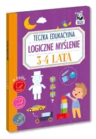 Okładka: Teczka edukacyjna. Logiczne myślenie. 3-4 lata. Kapitan Nauka
