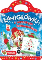 Okładka: Łamigłówki z wesołym bałwankiem