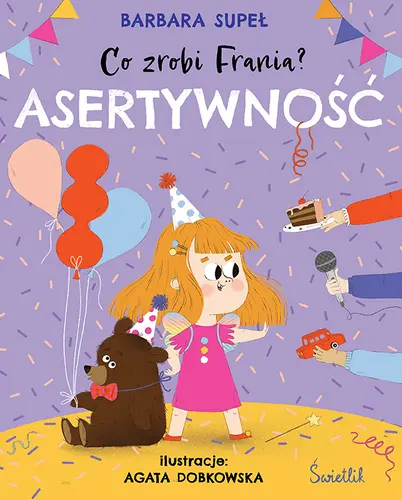 Okładka: Asertywność. Co zrobi Frania?