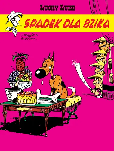Okładka: Lucky Luke. Spadek dla Bzika