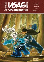 Okładka: Usagi Yojimbo Saga, księga 2