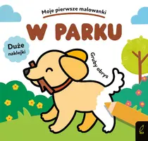 Okładka: Moje pierwsze malowanki. W parku. Gruby obrys