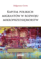 Okładka: Kapitał polskich migrantów  w rozwoju mikroprzedsiębiorstw
