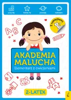 Okładka: Akademia malucha. Elementarz z ćwiczeniami 2-latek