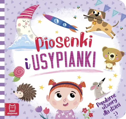 Okładka: Piosenki i usypianki. Popularne utwory dla dzieci