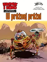 Okładka: Kajtek i Koko w kosmosie. Nowe Przygody. Tom 1. W próżnej próżni