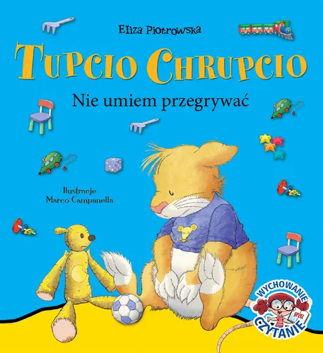 Okładka: Tupcio Chrupcio. Nie umiem przegrywać