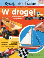 Okładka: W drogę. Rysuj, pisz i ścieraj