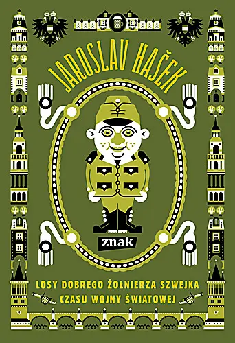 Okładka: Losy dobrego żołnierza Szwejka czasu wojny światowej