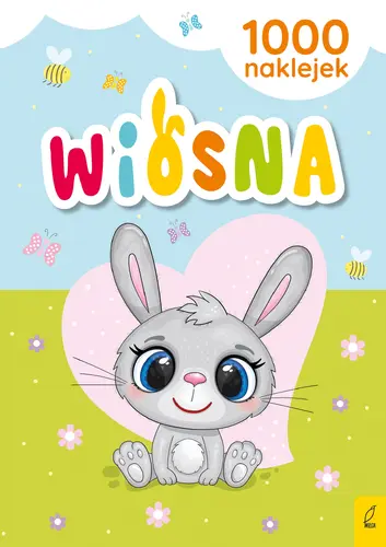 Okładka: 1000 naklejek. Wiosna