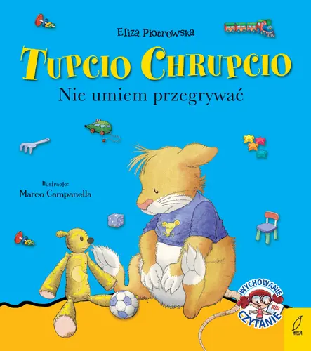 Okładka: Tupcio Chrupcio. Nie umiem przegrywać