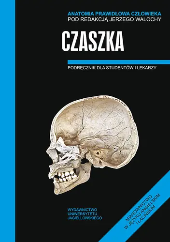 Okładka: Anatomia prawidłowa człowieka. Czaszka