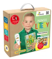Okładka: Mówiąca książka interaktywna „Pierwsze litery”