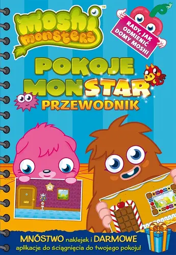 Okładka: Moshi Monster. Pokoje Monstar