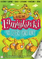 Okładka: łamigłówki na cztery pory roku