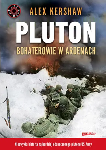 Okładka: Pluton. Bohaterowie w Ardenach
