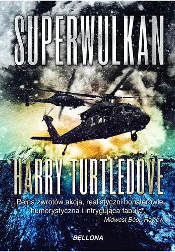 Okładka: Superwulkan. Wybuch