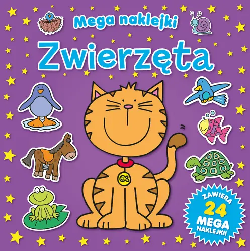 Okładka: ZWIERZĘTA - Mega Naklejki
