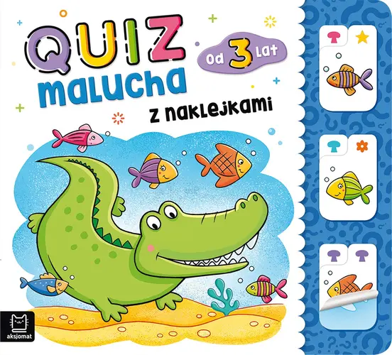 Okładka: Quiz malucha z naklejkami od 3 lat