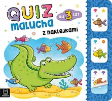 Okładka: Quiz malucha z naklejkami od 3 lat