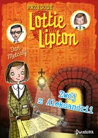 Okładka: Zwój z Aleksandrii. Przygody Lottie Lipton, tom 3