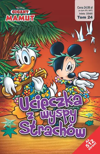 Okładka: Gigant Mamut Tom 1/2016 Ucieczka z Wyspy Strachów