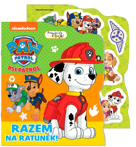 Okładka: Psi Patrol Przyjaciele z bajki cz. 12 Razem na ratunek!