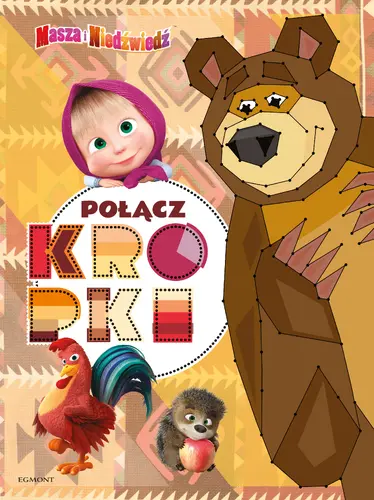 Okładka: Masza i Niedźwiedź. Połącz kropki