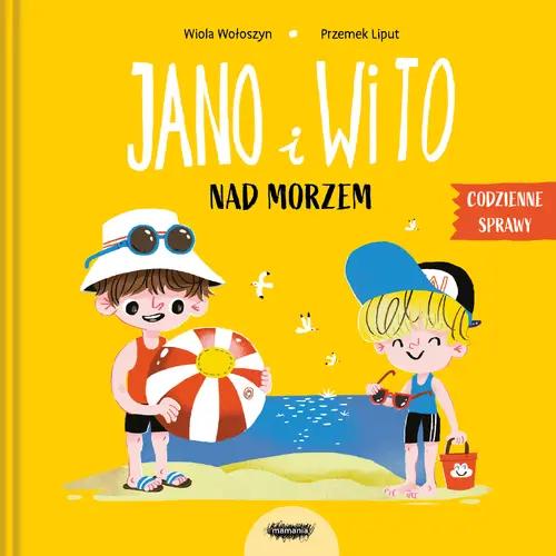 Okładka: Jano i Wito nad morzem