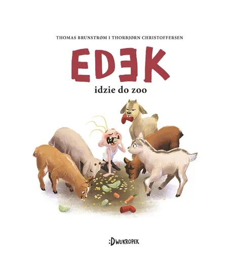 Okładka: Edek idzie do zoo. Edek, tom 1