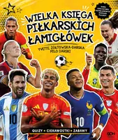 Okładka: Wielka księga piłkarskich łamigłówek. Reprezentacje