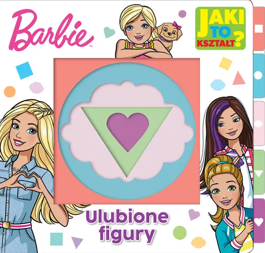 Okładka: Barbie. Jaki to kształt? Ulubione figury