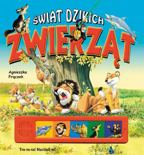 Okładka: Świat dzikich zwierząt