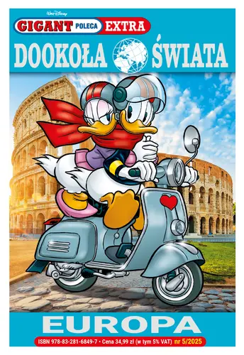 Okładka: Gigant Poleca Extra. Dookoła świata. Europa. Tom 5/2025