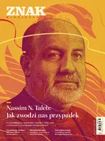 Okładka: Miesięcznik ZNAK 814 (03/2023) - Nassim N. Taleb: Jak zwodzi nas przypadek