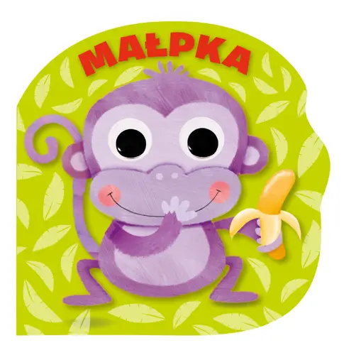 Okładka: Małpka. Mrugnij oczkiem i posłuchaj