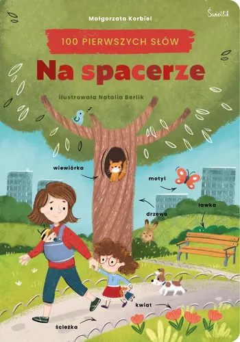 Okładka: Na spacerze. 100 pierwszych słów