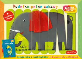Okładka: Zwierzęta. Akademia mądrego dziecka. Pudełko pełne zabawy