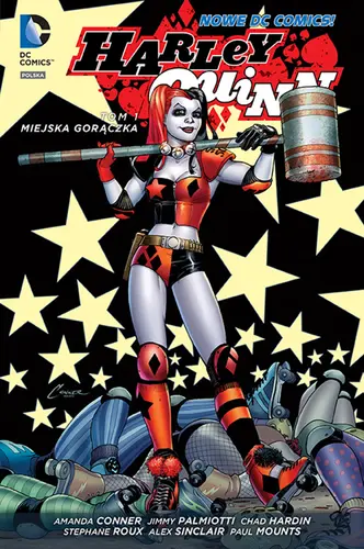 Okładka: Harley Quinn – Miejska gorączka, tom 1. Nowe DC Comics