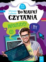 Okładka: Wyrazy i zdania do nauki czytania. Informatycy i my