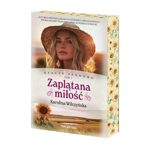 Okładka: Stacja Jagodno. Zaplątana miłość (barwione brzegi)