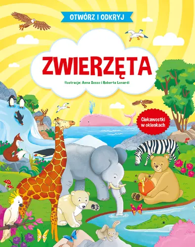 Okładka: Otwórz i odkryj Zwierzęta